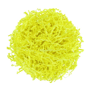 Crinkle Paper Shreds - Neon Yellow - 5kg - FREE DELIVERY