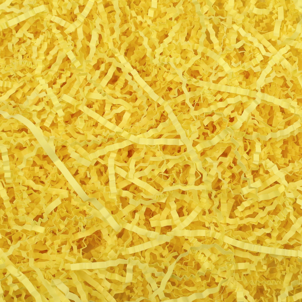 Crinkle Paper Shreds - Canary Yellow - 5kgs