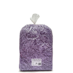 Crinkle Paper Shreds - Light Purple - 1kg